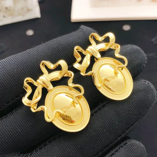 Replica Christian Dior Earrings For Women #1459707 $27.00 USD for Wholesale