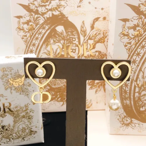 Replica Christian Dior Earrings For Women #1459708 $29.00 USD for Wholesale