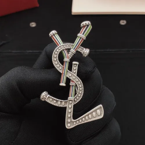 Wholesale Yves Saint Laurent Brooches For Women #1459710 $32.00 USD, Wholesale Quality Replica Yves Saint Laurent Brooches