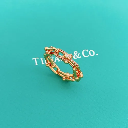 Replica Tiffany Rings In Rose Gold For Women #1459723 $32.00 USD for Wholesale