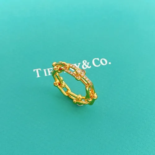 Replica Tiffany Rings In Gold For Women #1459724 $32.00 USD for Wholesale