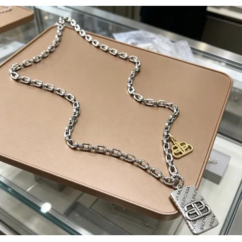 Wholesale Balenciaga Necklaces #1459807 $52.00 USD, Wholesale Quality Replica Balenciaga Necklaces