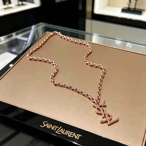 Wholesale Yves Saint Laurent YSL Necklaces #1459822 $52.00 USD, Wholesale Quality Replica Yves Saint Laurent YSL Necklaces
