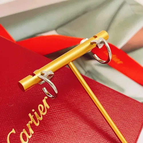 Replica Cartier Earrings For Women #1459835 $29.00 USD for Wholesale