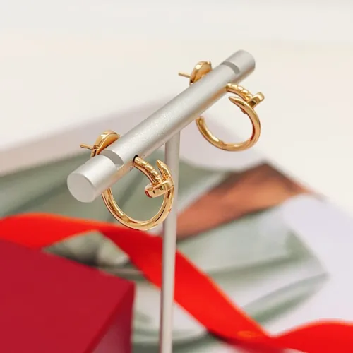 Replica Cartier Earrings For Women #1459842 $29.00 USD for Wholesale