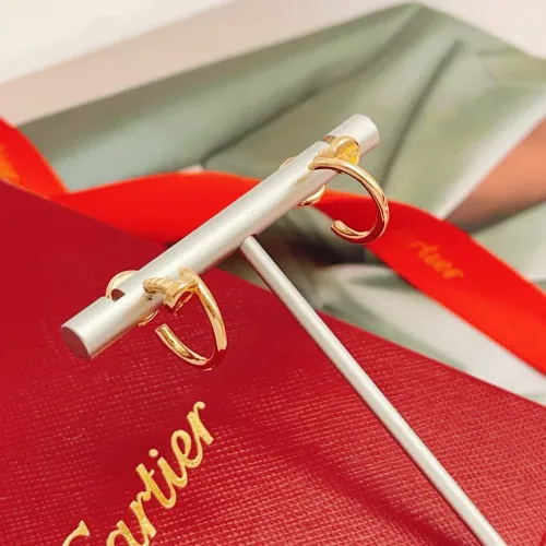 Replica Cartier Earrings For Women #1459842 $29.00 USD for Wholesale