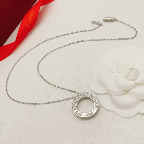 Wholesale Cartier Necklaces #1459858 $38.00 USD, Wholesale Quality Replica Cartier Necklaces