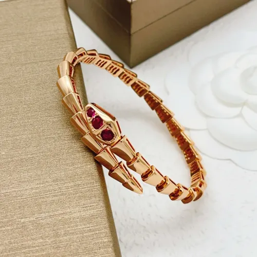 Replica Bvlgari Bracelets In Rose Gold #1459873 $38.00 USD for Wholesale