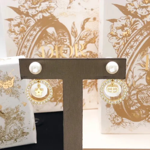 Replica Christian Dior Earrings For Women #1459884 $25.00 USD for Wholesale