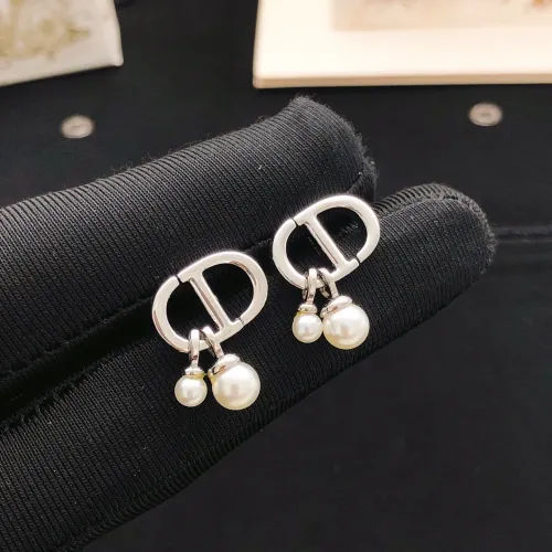 Replica Christian Dior Earrings For Women #1459886 $25.00 USD for Wholesale