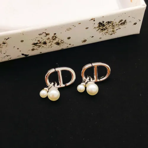 Replica Christian Dior Earrings For Women #1459886 $25.00 USD for Wholesale