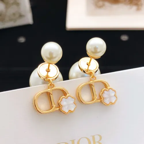 Wholesale Christian Dior Earrings For Women #1459887 $27.00 USD, Wholesale Quality Replica Christian Dior Earrings