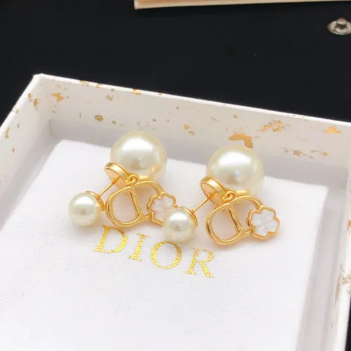 Replica Christian Dior Earrings For Women #1459887 $27.00 USD for Wholesale