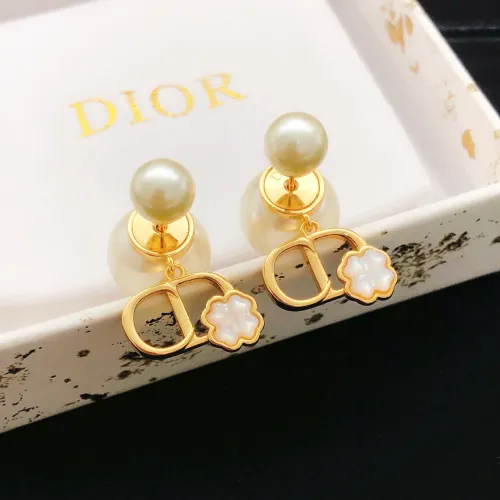 Replica Christian Dior Earrings For Women #1459887 $27.00 USD for Wholesale