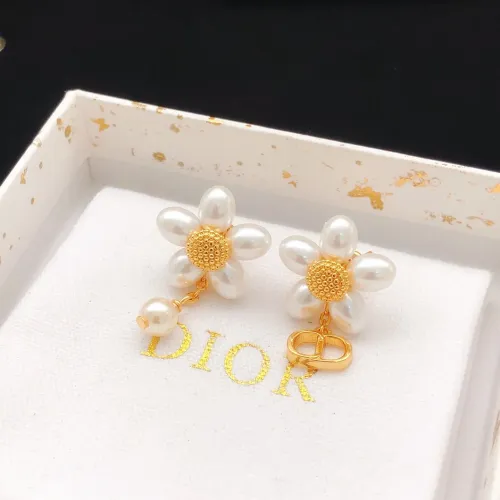 Replica Christian Dior Earrings For Women #1459888 $27.00 USD for Wholesale