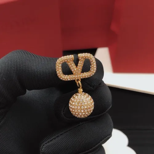Replica Valentino Earrings For Women #1459893 $34.00 USD for Wholesale