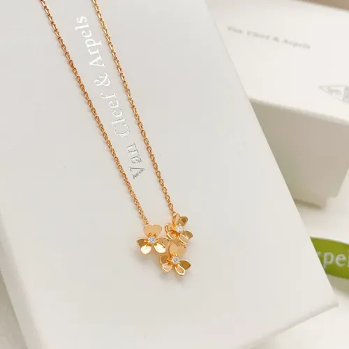 Replica Van Cleef & Arpels Necklaces For Women #1459930 $34.00 USD for Wholesale
