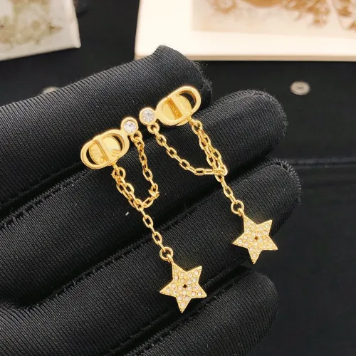 Replica Christian Dior Earrings For Women #1459936 $25.00 USD for Wholesale
