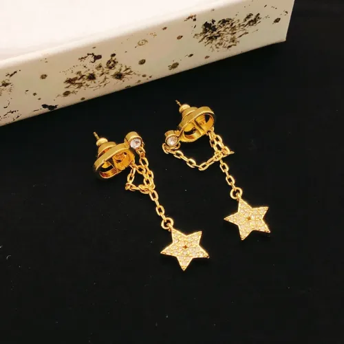 Replica Christian Dior Earrings For Women #1459936 $25.00 USD for Wholesale