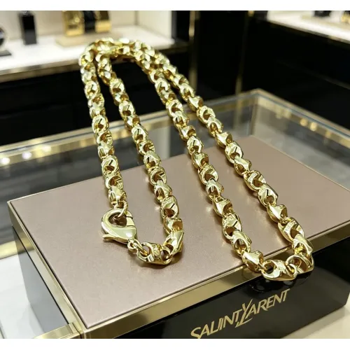 Wholesale Yves Saint Laurent YSL Necklaces #1459987 $45.00 USD, Wholesale Quality Replica Yves Saint Laurent YSL Necklaces