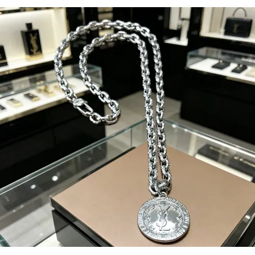 Wholesale Yves Saint Laurent YSL Necklaces #1459988 $48.00 USD, Wholesale Quality Replica Yves Saint Laurent YSL Necklaces