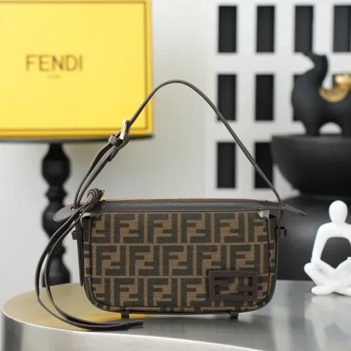 Wholesale Fendi AAA Quality Shoulder Bags For Women #1459995 $145.00 USD, Wholesale Quality Replica Fendi AAA Quality Shoulder Bags