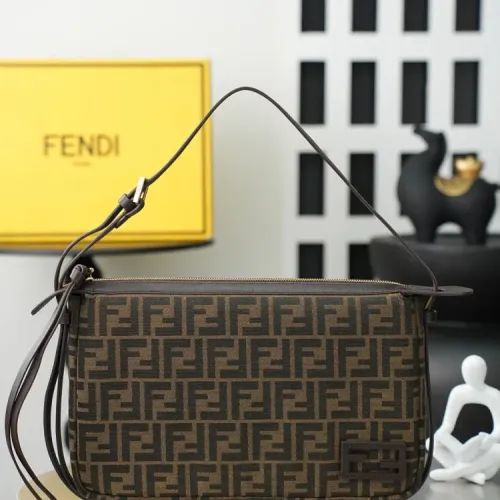 Wholesale Fendi AAA Quality Shoulder Bags For Women #1459996 $155.00 USD, Wholesale Quality Replica Fendi AAA Quality Shoulder Bags