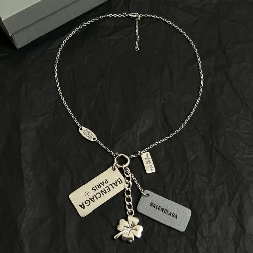 Wholesale Balenciaga Necklaces #1460077 $56.00 USD, Wholesale Quality Replica Balenciaga Necklaces
