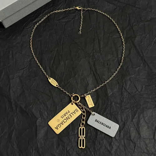 Wholesale Balenciaga Necklaces #1460079 $56.00 USD, Wholesale Quality Replica Balenciaga Necklaces