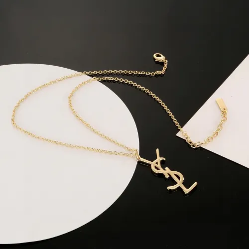 Wholesale Yves Saint Laurent YSL Necklaces #1460126 $27.00 USD, Wholesale Quality Replica Yves Saint Laurent YSL Necklaces