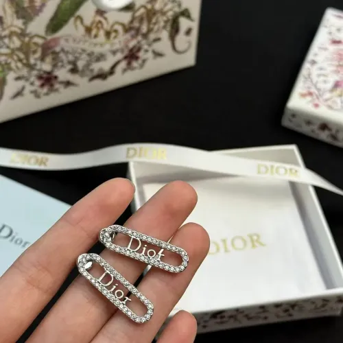 Replica Christian Dior Earrings For Women #1460130 $25.00 USD for Wholesale