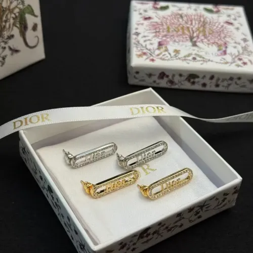 Replica Christian Dior Earrings For Women #1460130 $25.00 USD for Wholesale