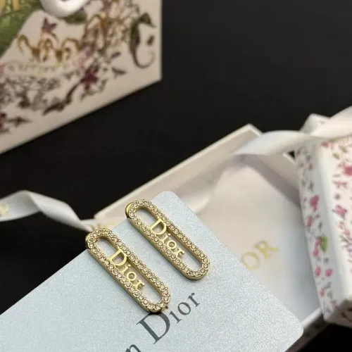Wholesale Christian Dior Earrings For Women #1460131 $25.00 USD, Wholesale Quality Replica Christian Dior Earrings