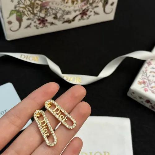 Replica Christian Dior Earrings For Women #1460131 $25.00 USD for Wholesale