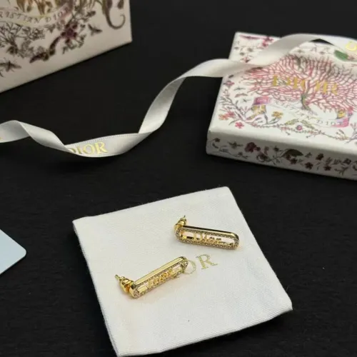 Replica Christian Dior Earrings For Women #1460131 $25.00 USD for Wholesale