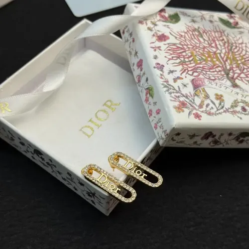 Replica Christian Dior Earrings For Women #1460131 $25.00 USD for Wholesale
