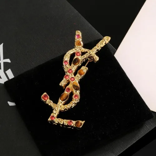 Wholesale Yves Saint Laurent Brooches For Women #1460165 $29.00 USD, Wholesale Quality Replica Yves Saint Laurent Brooches