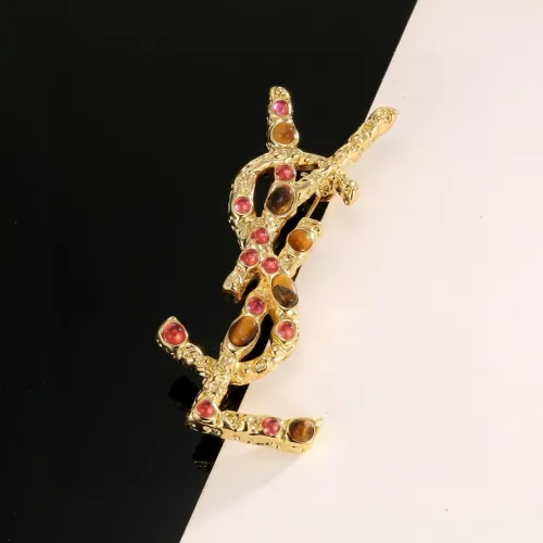 Replica Yves Saint Laurent Brooches For Women #1460165 $29.00 USD for Wholesale