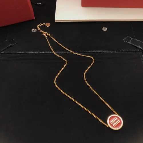 Replica MIU MIU Necklaces #1460218 $27.00 USD for Wholesale
