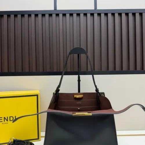 Wholesale Fendi AAA Quality Shoulder Bags For Women #1460273 $98.00 USD, Wholesale Quality Replica Fendi AAA Quality Shoulder Bags