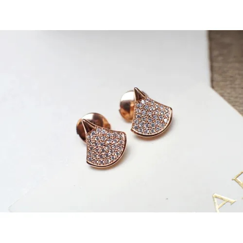 Wholesale Bvlgari Earrings For Women #1460334 $29.00 USD, Wholesale Quality Replica Bvlgari Earrings