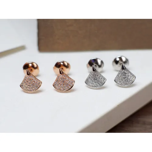Replica Bvlgari Earrings For Women #1460334 $29.00 USD for Wholesale