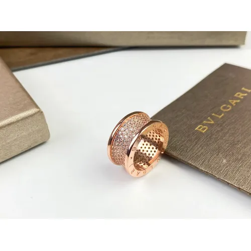 Wholesale Bvlgari Rings In Rose Gold #1460336 $25.00 USD, Wholesale Quality Replica Bvlgari Rings