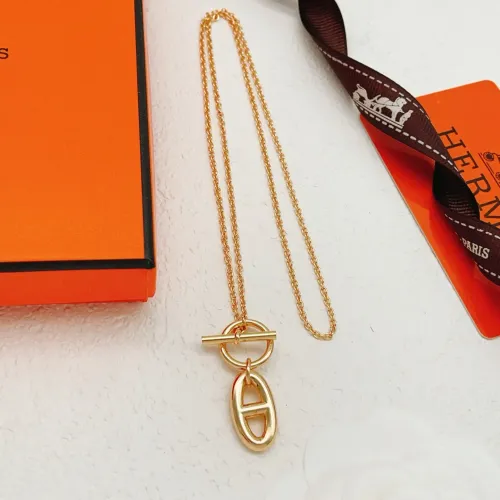 Wholesale Hermes Necklaces #1460339 $29.00 USD, Wholesale Quality Replica Hermes Necklaces