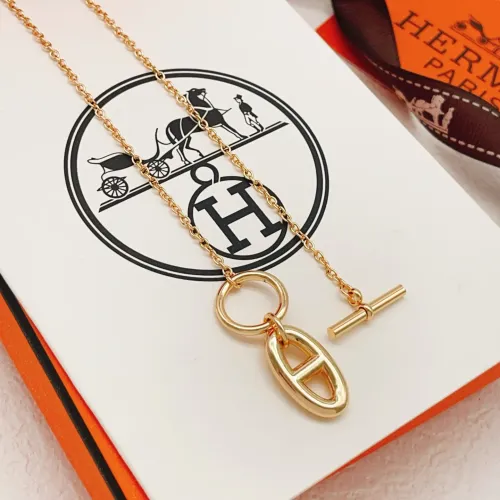 Replica Hermes Necklaces #1460339 $29.00 USD for Wholesale
