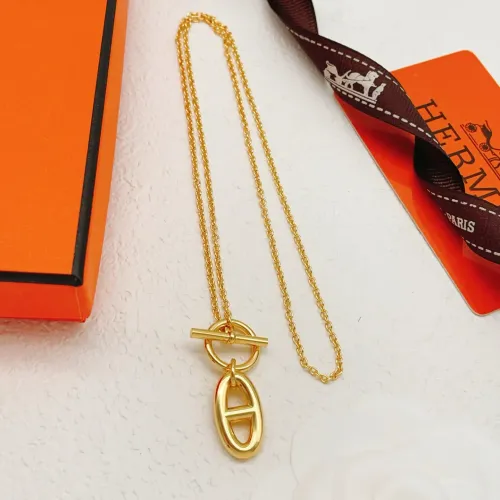 Wholesale Hermes Necklaces #1460340 $29.00 USD, Wholesale Quality Replica Hermes Necklaces