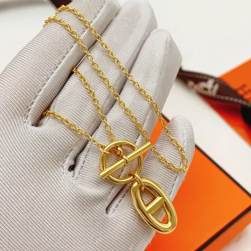 Replica Hermes Necklaces #1460340 $29.00 USD for Wholesale