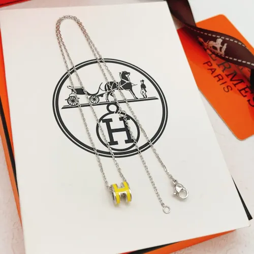 Wholesale Hermes Necklaces #1460345 $27.00 USD, Wholesale Quality Replica Hermes Necklaces
