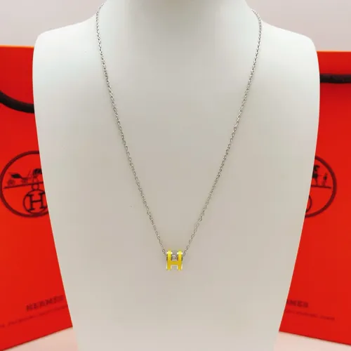 Replica Hermes Necklaces #1460345 $27.00 USD for Wholesale