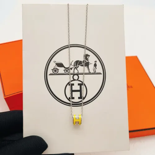 Replica Hermes Necklaces #1460345 $27.00 USD for Wholesale